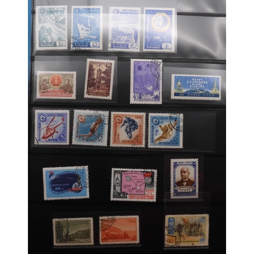 7067 - RussiaCollection in album from 1959-59 Mint U/M or Used, Some Sets both. Inc. Used SG 1627-9, 1675, ... 