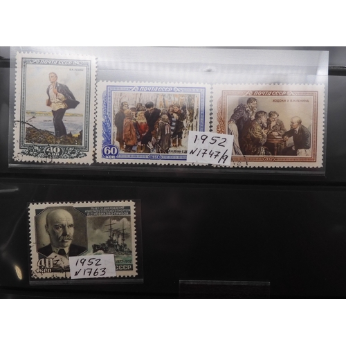 7067 - RussiaCollection in album from 1959-59 Mint U/M or Used, Some Sets both. Inc. Used SG 1627-9, 1675, ... 