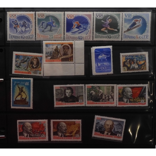 7068 - Russia Collection 1960-79 in Two Albums. Fairly complete, again mixture of mint U/M or/and Used. Inc... 