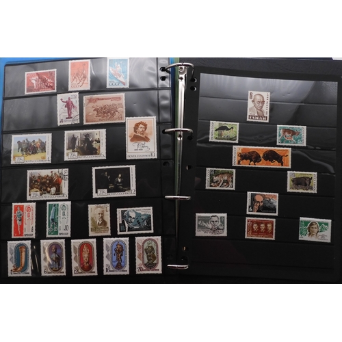 7068 - Russia Collection 1960-79 in Two Albums. Fairly complete, again mixture of mint U/M or/and Used. Inc... 