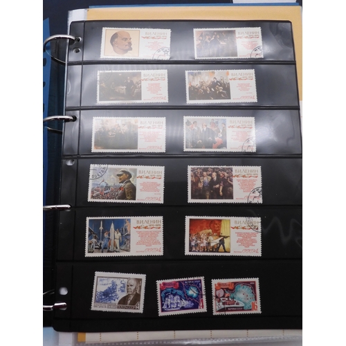 7068 - Russia Collection 1960-79 in Two Albums. Fairly complete, again mixture of mint U/M or/and Used. Inc... 