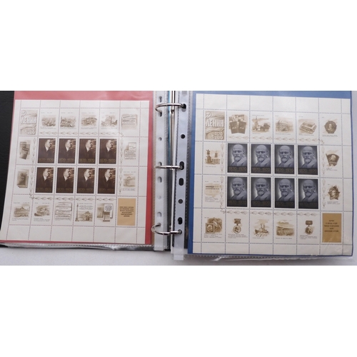 7068 - Russia Collection 1960-79 in Two Albums. Fairly complete, again mixture of mint U/M or/and Used. Inc... 