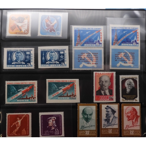 7068 - Russia Collection 1960-79 in Two Albums. Fairly complete, again mixture of mint U/M or/and Used. Inc... 