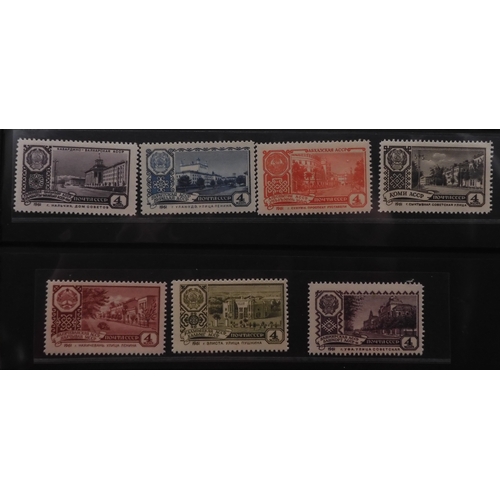 7068 - Russia Collection 1960-79 in Two Albums. Fairly complete, again mixture of mint U/M or/and Used. Inc... 