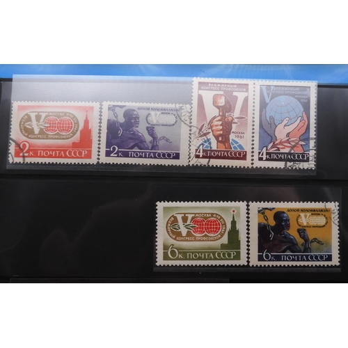 7068 - Russia Collection 1960-79 in Two Albums. Fairly complete, again mixture of mint U/M or/and Used. Inc... 