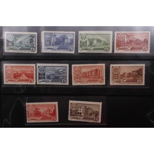 7068 - Russia Collection 1960-79 in Two Albums. Fairly complete, again mixture of mint U/M or/and Used. Inc... 