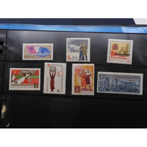 7068 - Russia Collection 1960-79 in Two Albums. Fairly complete, again mixture of mint U/M or/and Used. Inc... 