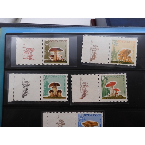 7068 - Russia Collection 1960-79 in Two Albums. Fairly complete, again mixture of mint U/M or/and Used. Inc... 