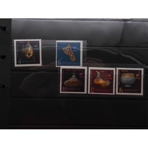 7068 - Russia Collection 1960-79 in Two Albums. Fairly complete, again mixture of mint U/M or/and Used. Inc... 