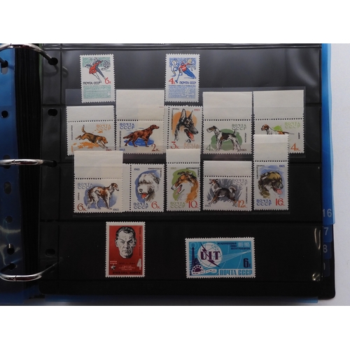 7068 - Russia Collection 1960-79 in Two Albums. Fairly complete, again mixture of mint U/M or/and Used. Inc... 
