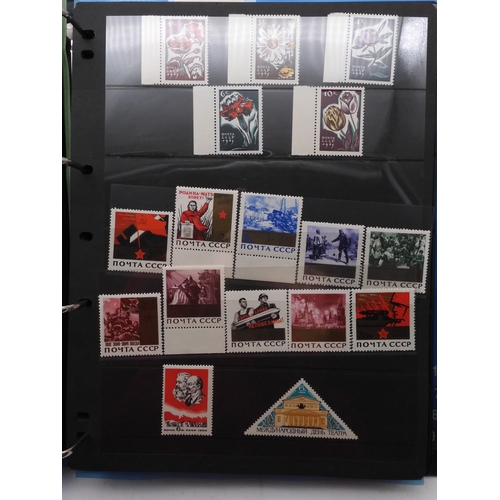 7068 - Russia Collection 1960-79 in Two Albums. Fairly complete, again mixture of mint U/M or/and Used. Inc... 