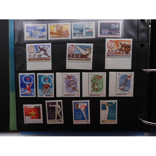 7068 - Russia Collection 1960-79 in Two Albums. Fairly complete, again mixture of mint U/M or/and Used. Inc... 