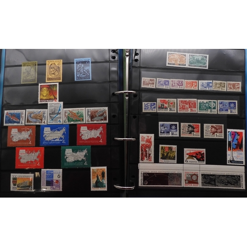 7068 - Russia Collection 1960-79 in Two Albums. Fairly complete, again mixture of mint U/M or/and Used. Inc... 