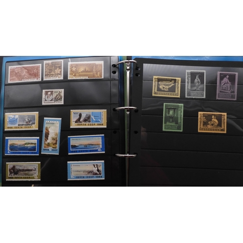 7068 - Russia Collection 1960-79 in Two Albums. Fairly complete, again mixture of mint U/M or/and Used. Inc... 