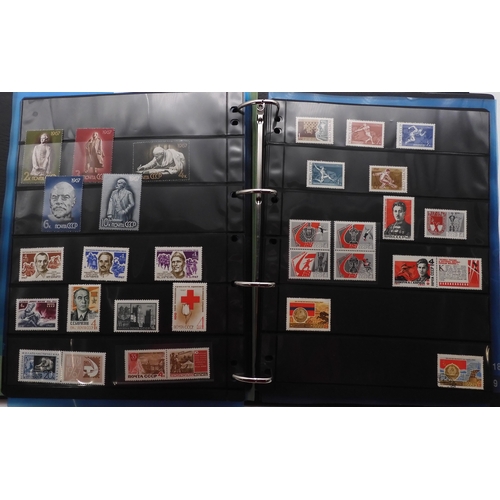 7068 - Russia Collection 1960-79 in Two Albums. Fairly complete, again mixture of mint U/M or/and Used. Inc... 