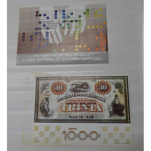 7070 - New Zealand. Collection in 32Page Prinz Stookbook of New Zealand Miniature Sheets, Mainly Used, but ... 
