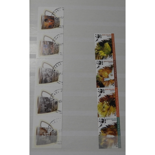 7070 - New Zealand. Collection in 32Page Prinz Stookbook of New Zealand Miniature Sheets, Mainly Used, but ... 