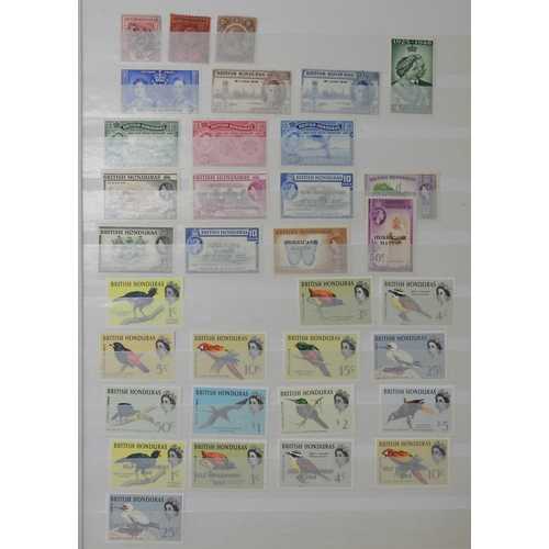 7071 - Commonwealth and Russia Collection in 32 Page Prinz Stockbook. inc Br. Honduras 1962 and 1968 Defins... 