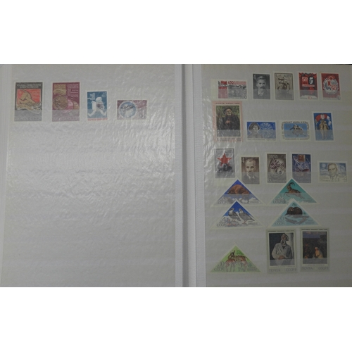 7071 - Commonwealth and Russia Collection in 32 Page Prinz Stockbook. inc Br. Honduras 1962 and 1968 Defins... 