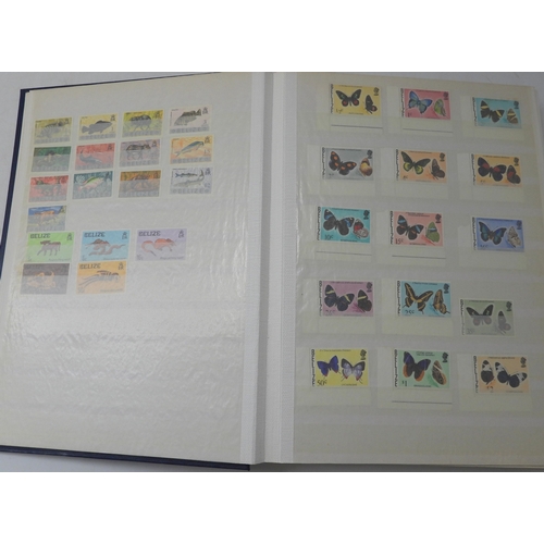7071 - Commonwealth and Russia Collection in 32 Page Prinz Stockbook. inc Br. Honduras 1962 and 1968 Defins... 