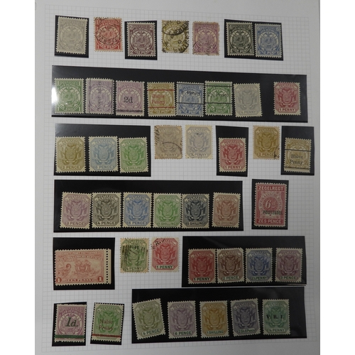 7073 - Transvaal,(South Africa) Collection on Two Pages mainly U/M ,some used From 1885. Most are probably ... 