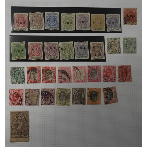 7073 - Transvaal,(South Africa) Collection on Two Pages mainly U/M ,some used From 1885. Most are probably ... 