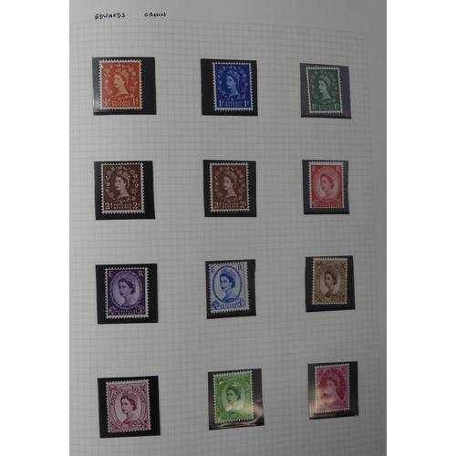 7074 - Great Britain Definitives Collection up to 1970 in SG &nbsp;Senator Album. With a few Victorian inc.... 