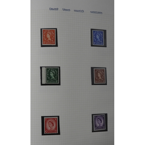 7074 - Great Britain Definitives Collection up to 1970 in SG &nbsp;Senator Album. With a few Victorian inc.... 