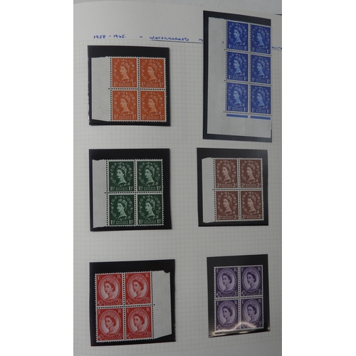 7074 - Great Britain Definitives Collection up to 1970 in SG &nbsp;Senator Album. With a few Victorian inc.... 