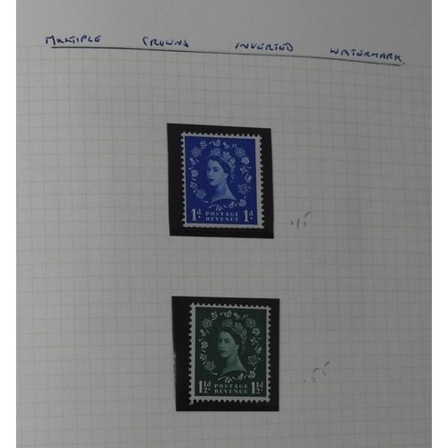 7074 - Great Britain Definitives Collection up to 1970 in SG &nbsp;Senator Album. With a few Victorian inc.... 