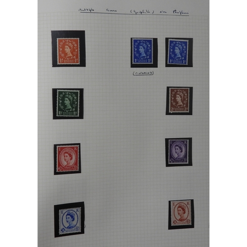 7074 - Great Britain Definitives Collection up to 1970 in SG &nbsp;Senator Album. With a few Victorian inc.... 