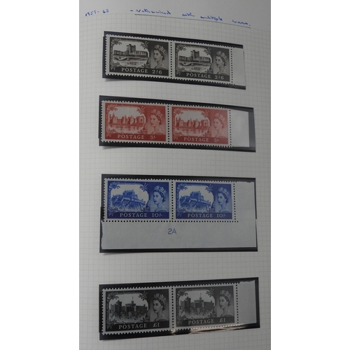 7074 - Great Britain Definitives Collection up to 1970 in SG &nbsp;Senator Album. With a few Victorian inc.... 