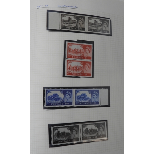 7074 - Great Britain Definitives Collection up to 1970 in SG &nbsp;Senator Album. With a few Victorian inc.... 