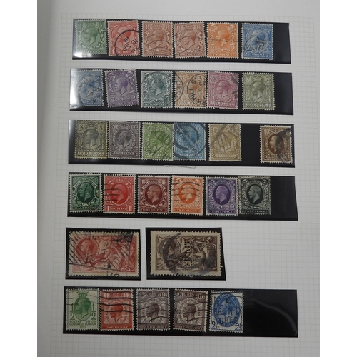 7074 - Great Britain Definitives Collection up to 1970 in SG &nbsp;Senator Album. With a few Victorian inc.... 