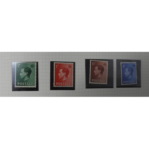 7074 - Great Britain Definitives Collection up to 1970 in SG &nbsp;Senator Album. With a few Victorian inc.... 