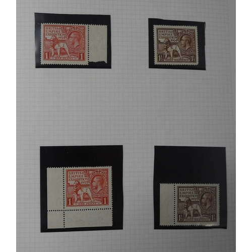 7075 - GB Commems. Collection From 1924 to 1970 in SGSenator Album. All appear UM. (no &pound;1 PUC ) Inc. ... 