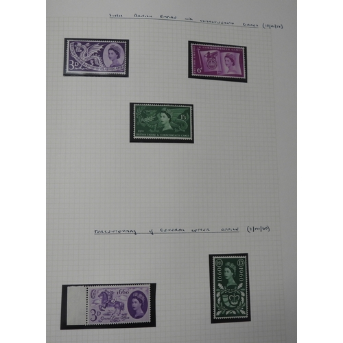 7075 - GB Commems. Collection From 1924 to 1970 in SGSenator Album. All appear UM. (no &pound;1 PUC ) Inc. ... 