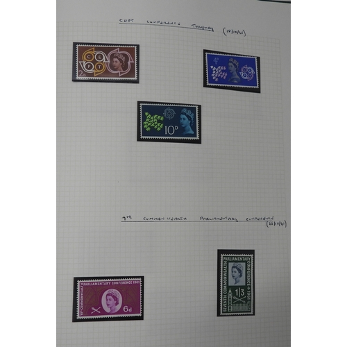 7075 - GB Commems. Collection From 1924 to 1970 in SGSenator Album. All appear UM. (no &pound;1 PUC ) Inc. ... 