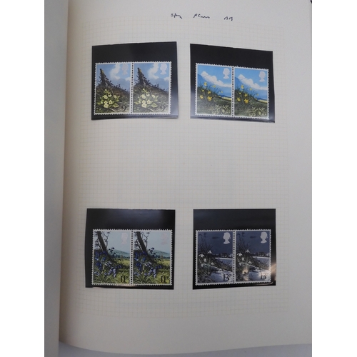 7076 - GB Comes Collection from 1971 to 1990 in two SG AlbumsThe Commemoratives are all unmounted , and are... 