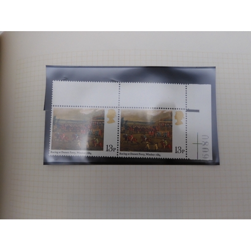 7076 - GB Comes Collection from 1971 to 1990 in two SG AlbumsThe Commemoratives are all unmounted , and are... 