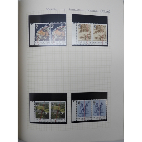 7076 - GB Comes Collection from 1971 to 1990 in two SG AlbumsThe Commemoratives are all unmounted , and are... 
