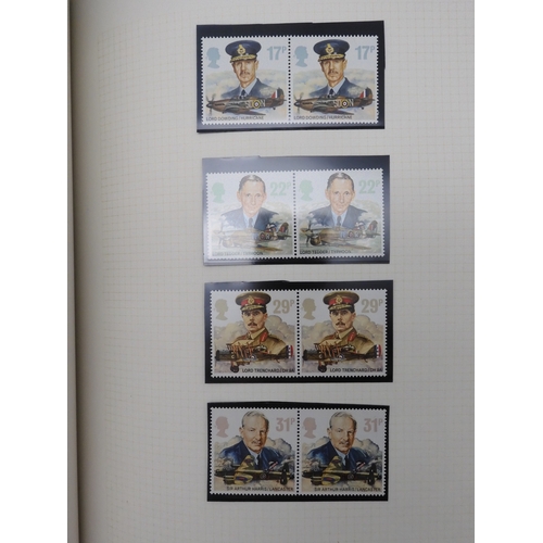 7076 - GB Comes Collection from 1971 to 1990 in two SG AlbumsThe Commemoratives are all unmounted , and are... 