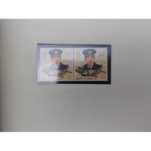7076 - GB Comes Collection from 1971 to 1990 in two SG AlbumsThe Commemoratives are all unmounted , and are... 
