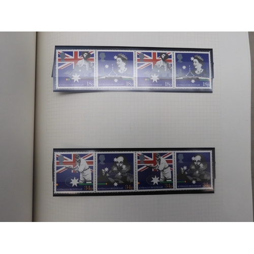 7076 - GB Comes Collection from 1971 to 1990 in two SG AlbumsThe Commemoratives are all unmounted , and are... 