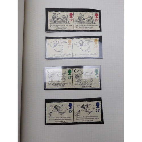 7076 - GB Comes Collection from 1971 to 1990 in two SG AlbumsThe Commemoratives are all unmounted , and are... 