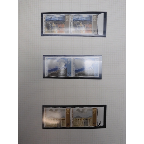 7076 - GB Comes Collection from 1971 to 1990 in two SG AlbumsThe Commemoratives are all unmounted , and are... 