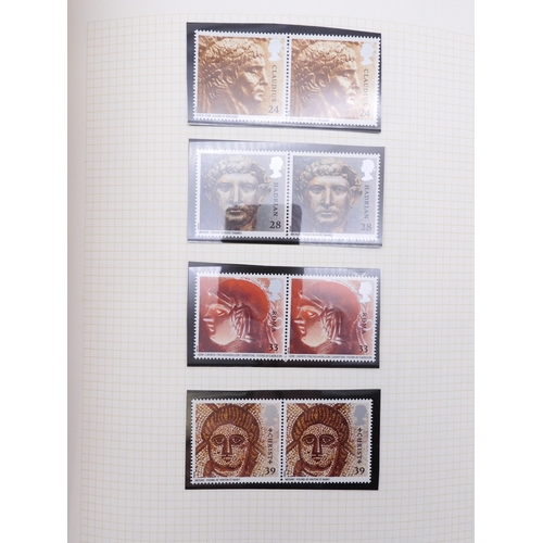 7077 - GB Commems. in Black SG album 1991-2000  Once again all Unmounted Mint and in Pairs, off all Commemo... 