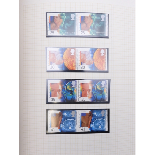 7077 - GB Commems. in Black SG album 1991-2000  Once again all Unmounted Mint and in Pairs, off all Commemo... 