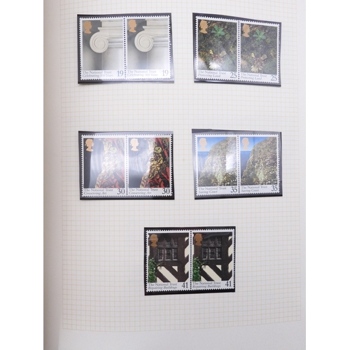 7077 - GB Commems. in Black SG album 1991-2000  Once again all Unmounted Mint and in Pairs, off all Commemo... 