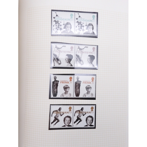 7077 - GB Commems. in Black SG album 1991-2000  Once again all Unmounted Mint and in Pairs, off all Commemo... 